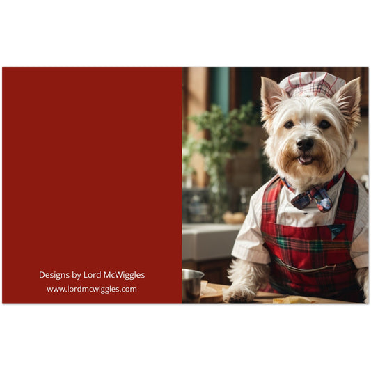 Chef McWiggles - Pack of 10 Greeting Cards and Envelopes