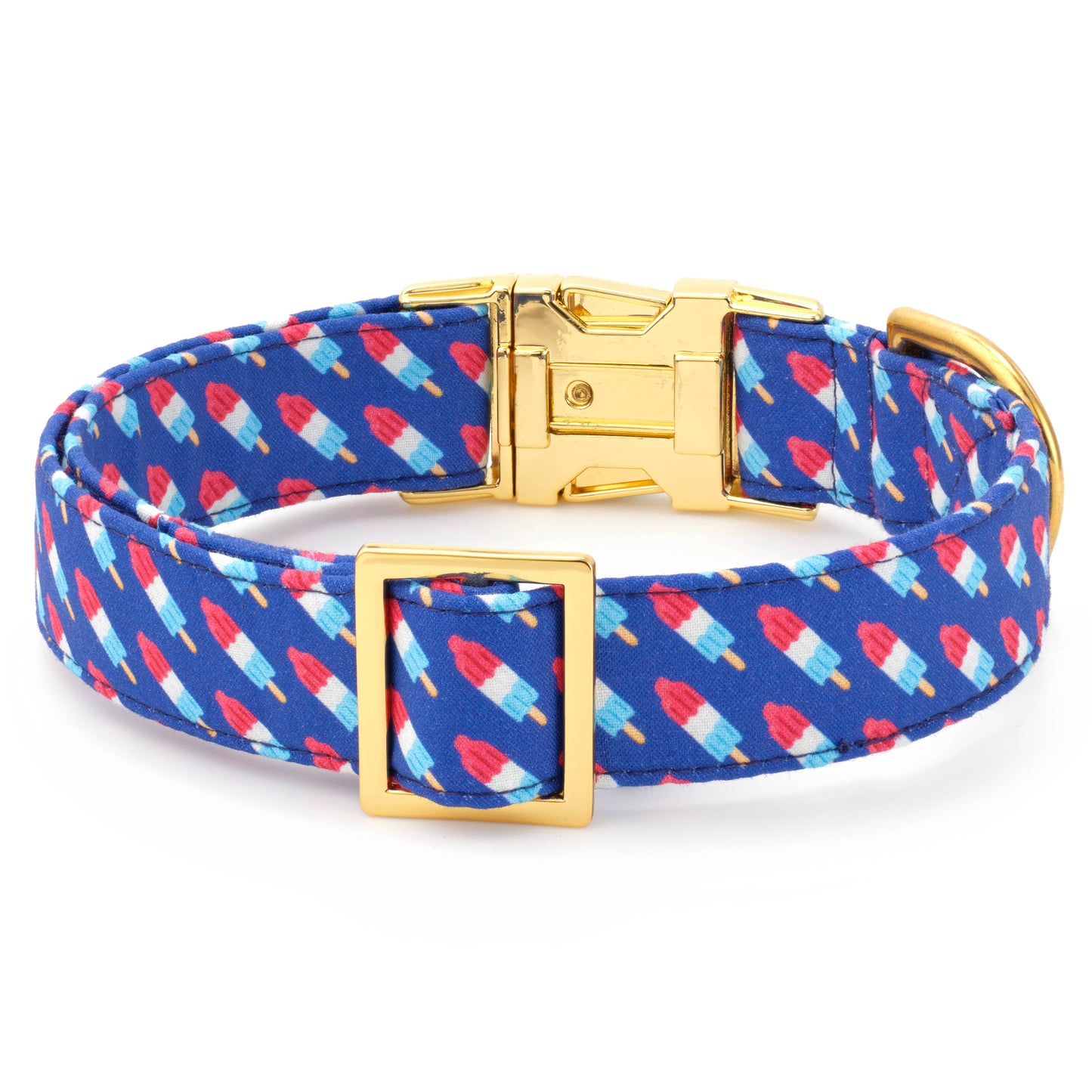 Rocket Pop 4th of July Summer Dog Collar