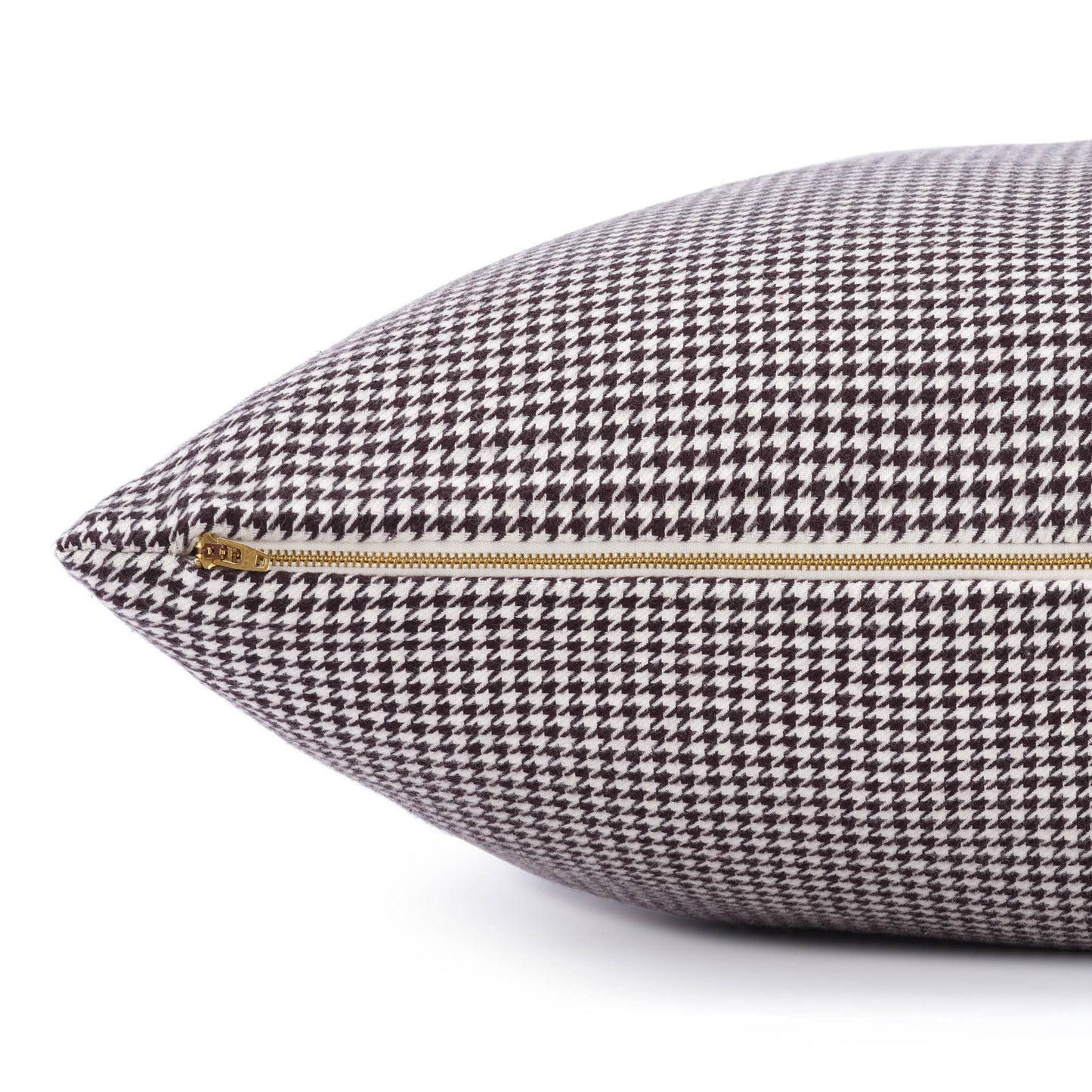 Dog Bed - Houndstooth Flannel Fall