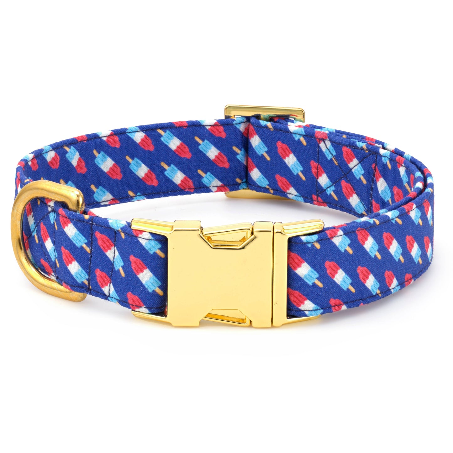 Rocket Pop 4th of July Summer Dog Collar