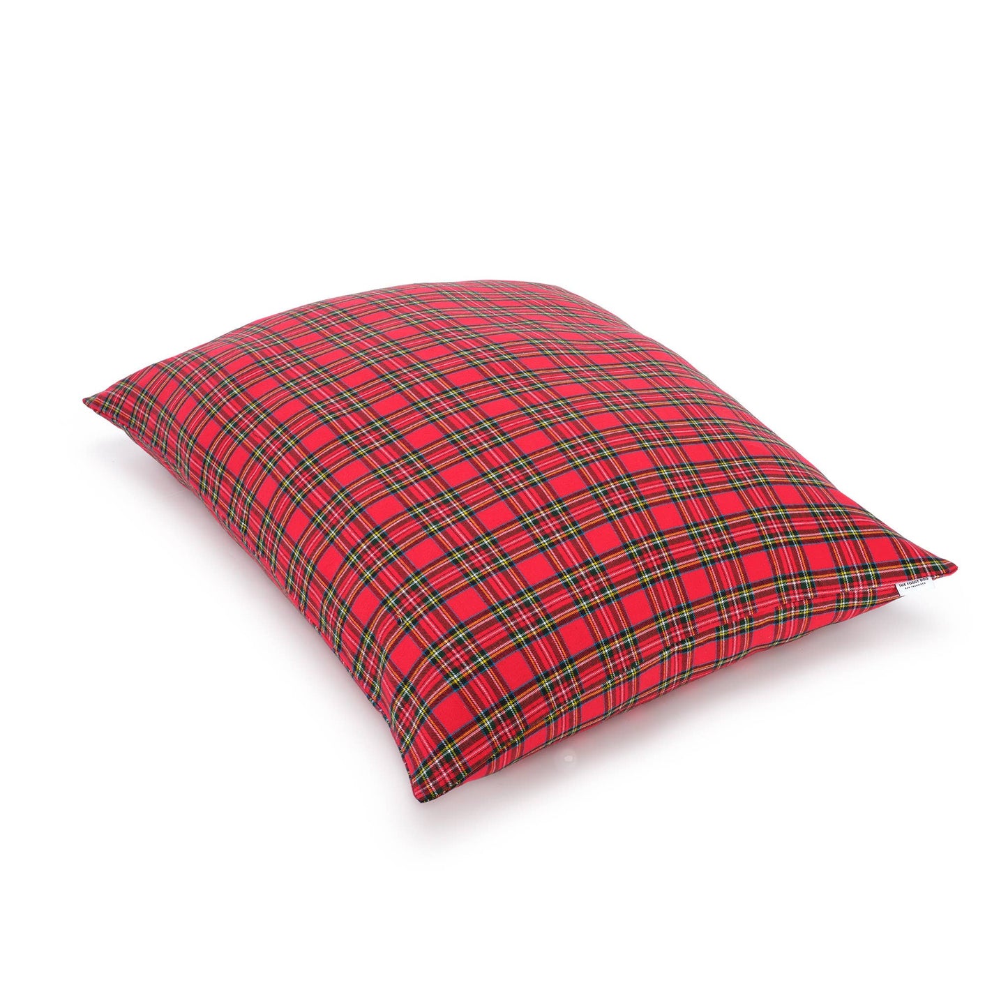 Dog Bed - Tartan Plaid Flannel Holiday