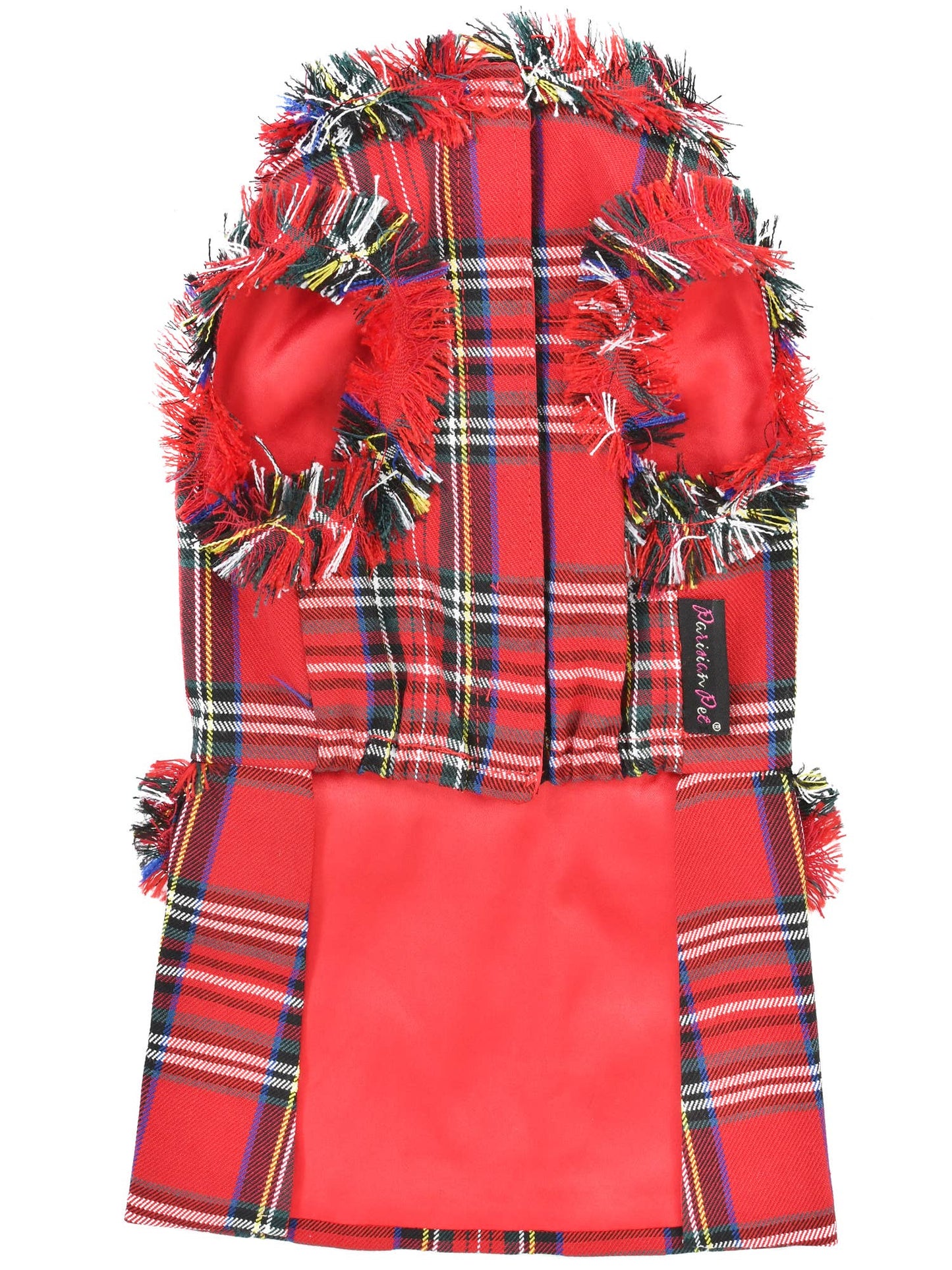 Tartan Fringe Dress