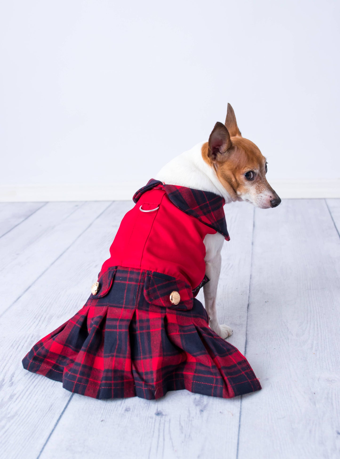 Scottish Red/Blue Dress