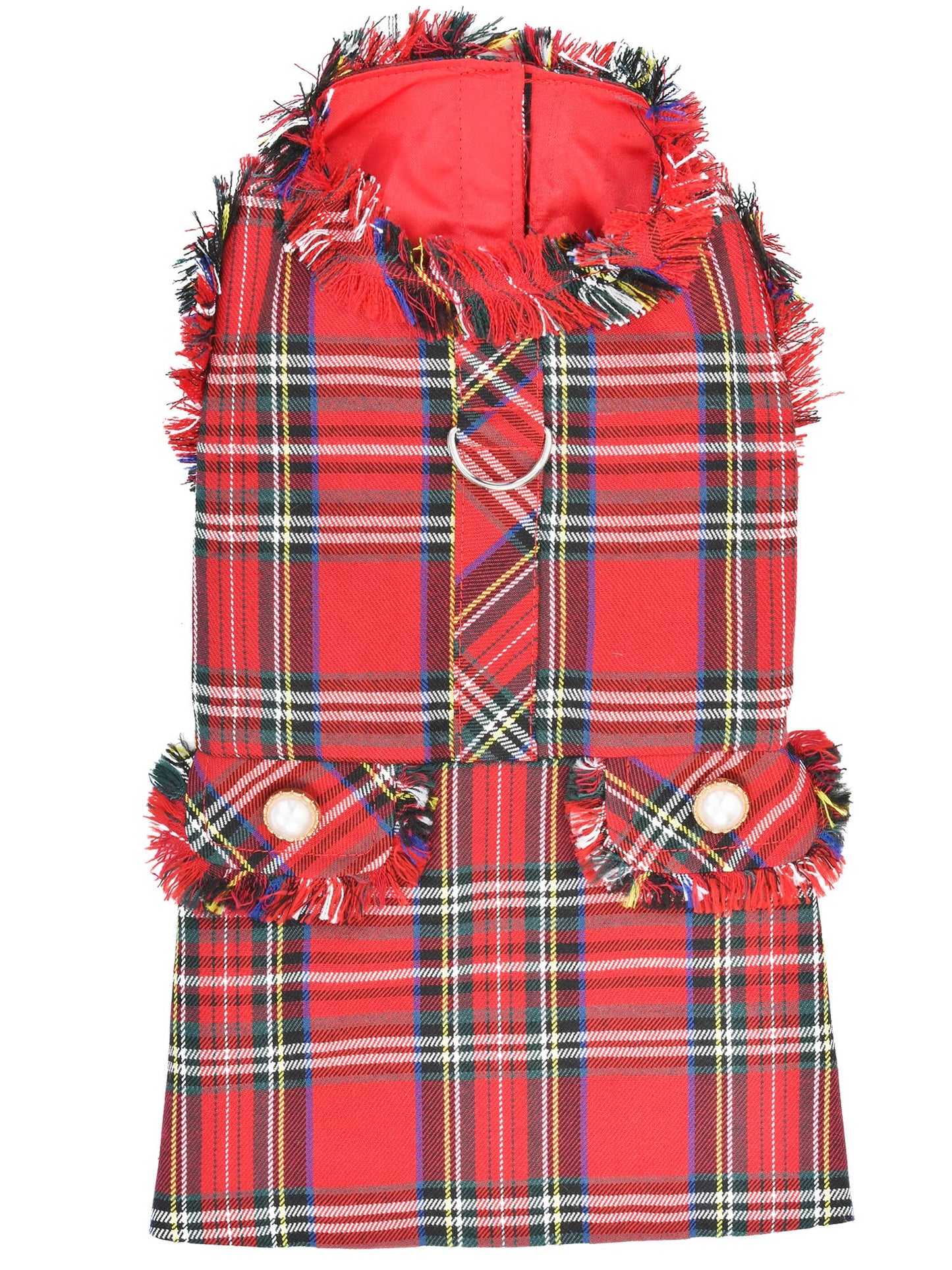 Tartan Fringe Dress